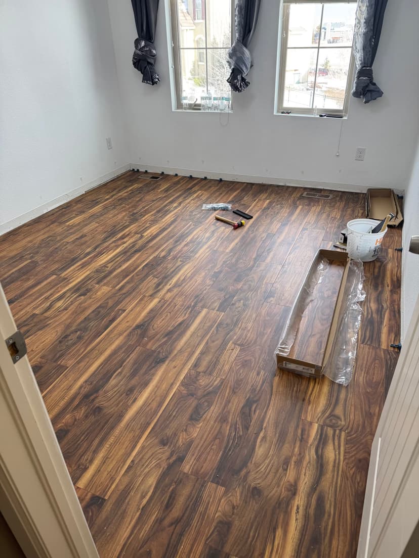 Quality laminate installation Colorado