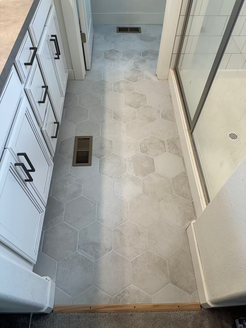 Bathroom tile installation Denver