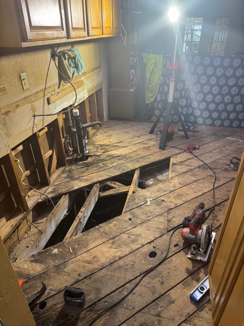 Shelving installation